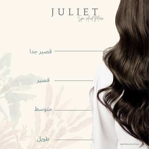 استشوار حسب طول الشعر 